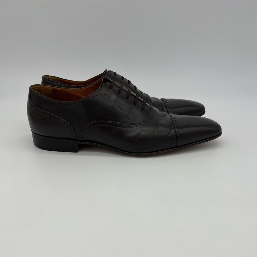 Moreschi Men's Brown Lace-up Shoes Size 8.5